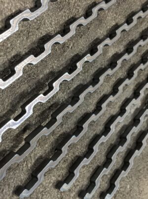Weld-on Zip Tie Tabs, Stick of 10