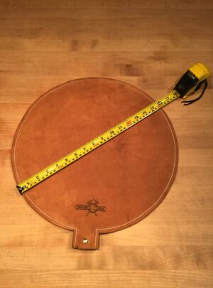 16″ Diameter Leather Shot Bag