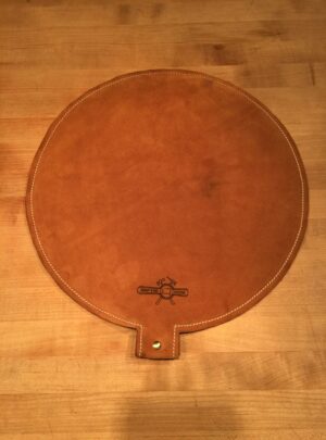 16″ Diameter Leather Shot Bag