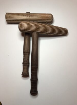 2PC Metal Shaping Mallet Set, Coyote Color