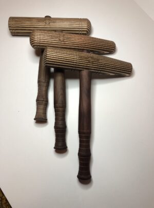 3PC Metal Shaping Mallet Set, Coyote Color