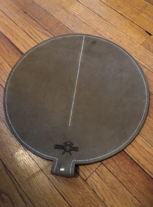 The “Moose Knuckle” 16” Diameter Leather Shot Bag