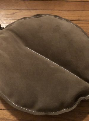 The “Moose Knuckle” 16” Diameter Leather Shot Bag