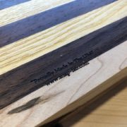 walnut maple cutting board