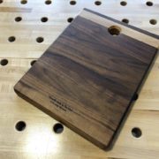 cutting board maple walnut