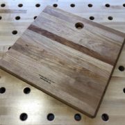 cutting board maple walnut